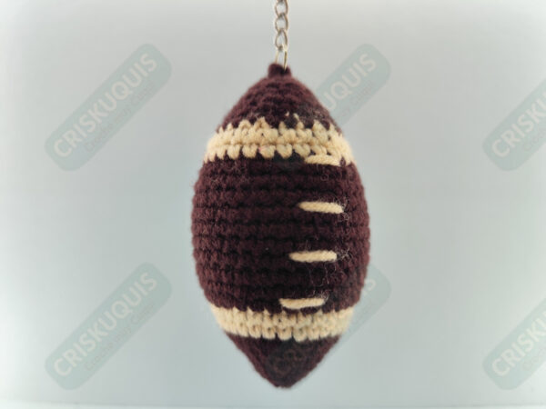 LLAVERO BALON RUGBY