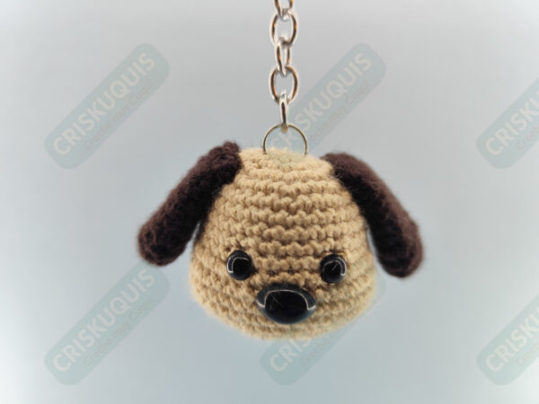 LLAVERO PERRITO MARRON
