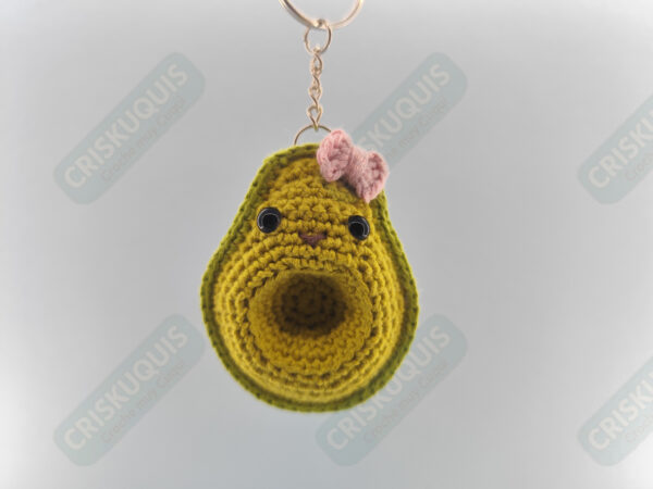 LLAVERO AGUACATE CHICA